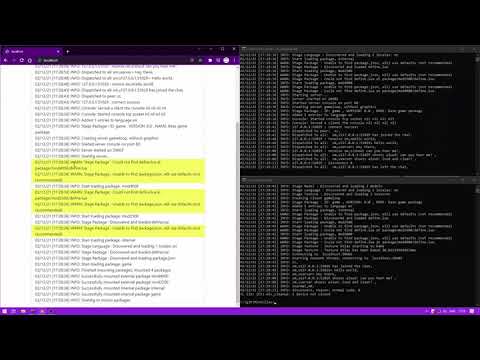 Server web console | Love2D