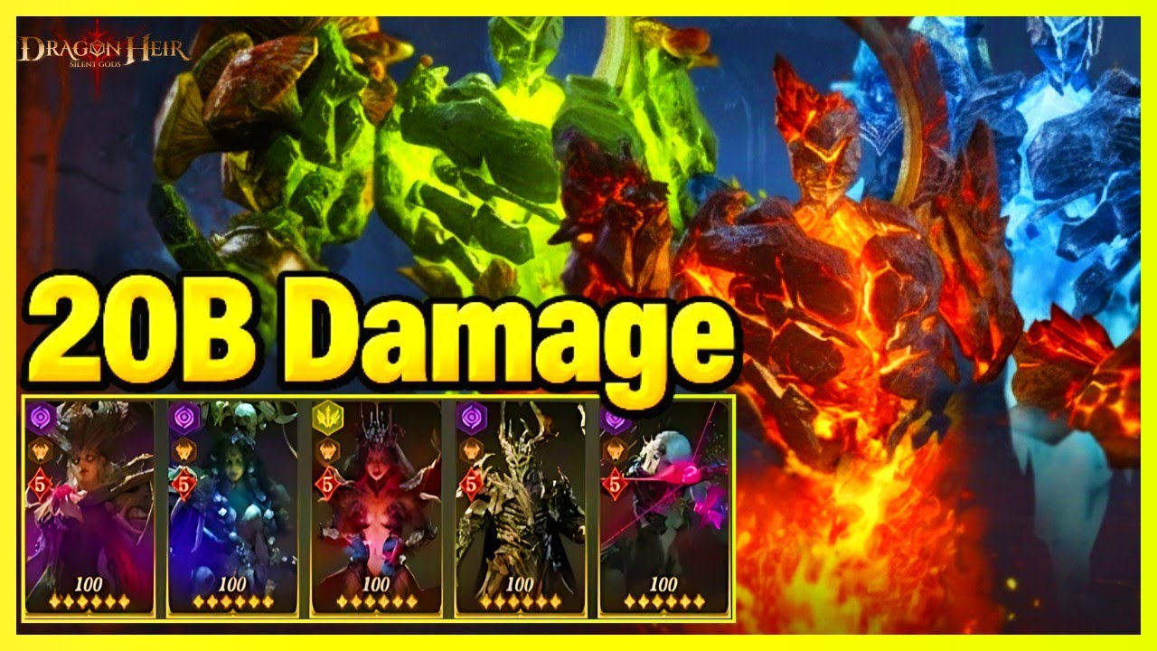 [S3 CN] 20B урона с помощью команды призыва: Планарная экспедиция | Наследник драконов: Безмолвны...