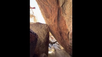 Unmarked and Unforgettable – Chasm of Doom Joshua Tree #Adventure #Nature #shorts