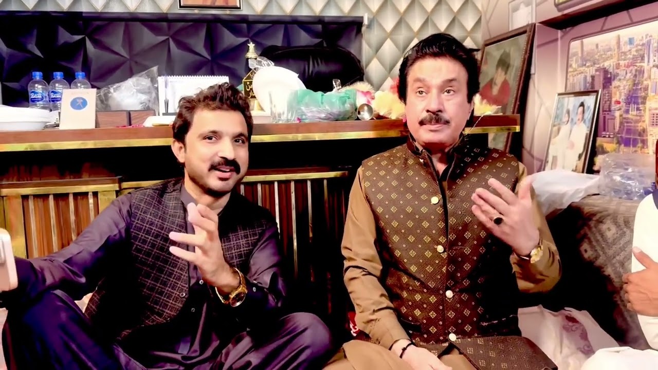 Gathering Shaman Ali Mirali & Irshad Jagirani At Mirali Studio Karachi