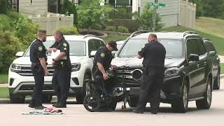 Apex community 'struggling' after child on scooter killed by vehicle
