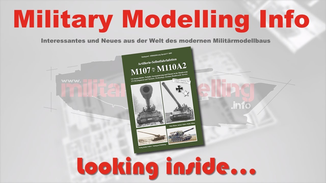 Tankograd Publishing: Militärfahrzeug Spezial 5099 - Artillerie-Selbsfahrlafetten M107 bis/to M110A2