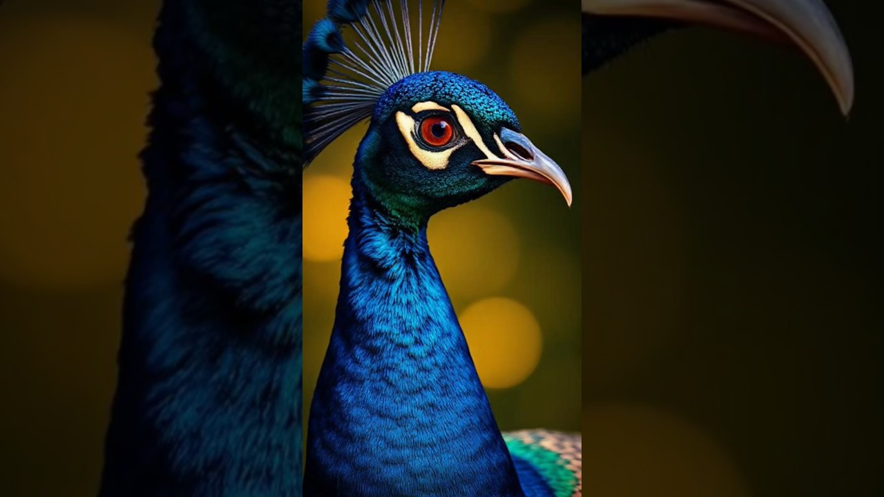 Cinematic 4K: Peacock Up Close 