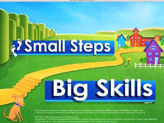 Small Steps, Big Skills class=