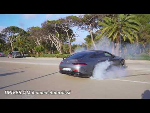 AMG GT 63s 360 DRIFT in Morocco