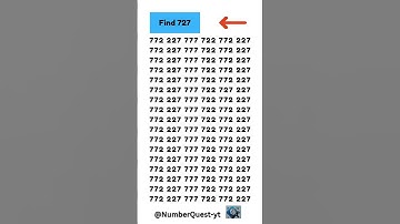 Only Geniuses Can Spot the Odd Number Out! 👀🔥  745