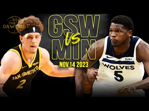 Golden State Warriors vs Minnesota Timberwolves Full Game Highlights | Nov 14, 2023 | FreeDawkins