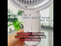 Air Circulation Fan Rechargeable Oscillating Fan Five Gear Adjustment Stand Fan Adjustable #shorts.