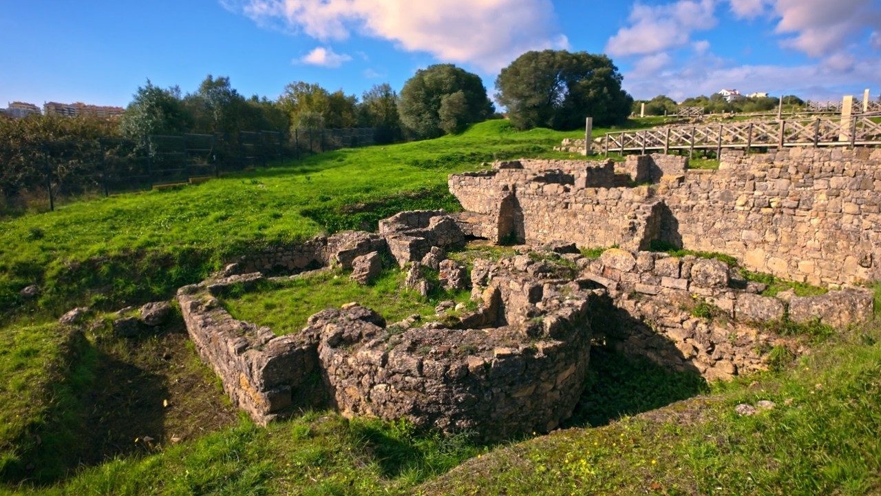 Lisbon Roman Site [4K] Freiria Villa, Hidden in Plain Sight