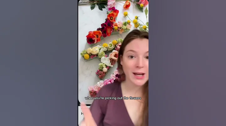 Easy DIY Wedding Decor Idea: Monograms