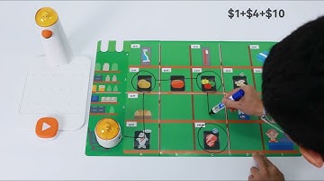 06 Exploration Maps Mathematics—Shopping Design with MatataStudio Coding Set Tale-Bot Pro