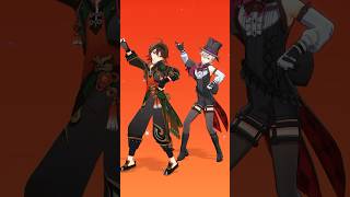 【原神／原神Mmd】「愛包ダンスホール」 嘉明 がみん＆リネ【Genshin／Genshin Mmd】　　#原神 #Mmd #Shorts #Genshin