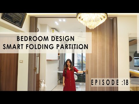 Ep-18 | Smart Furniture for Small Spaces | Sliding Room Divider and Room Partition Bedroom