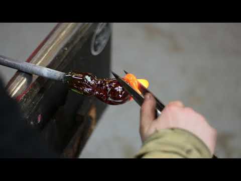 HOW WE MAKE MINI GLASS ELEPHANTS Bath Aqua Glass