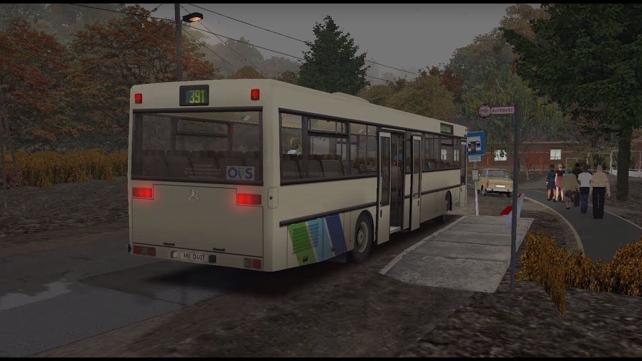 OMSI 2. Börzsöny-Fictional 2, Line 391, Mercedes-Benz O407