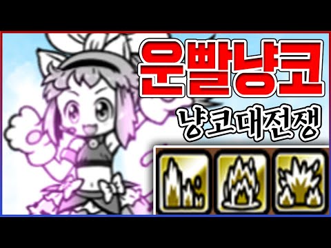SSS급 운빨사기캐 『꼬꼬미』 리뷰ㅋㅋㅋ파동,열파,폭팔,혼일,<strong>크리티컬</strong> 다 터짐ㅋㅋㅋㅋㅋ【냥코대전쟁】
