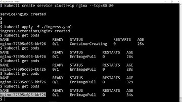 K3D: quickly spin a k3s kubernetes cluster, start an nginx and expose via Ingress