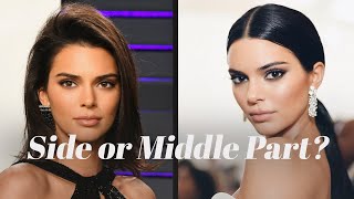 Side part or Middle part? Check if you have “THESE” features first.