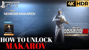 How to Get Makarov MW3 Makarov Unlock | How to Unlock Makarov MW3 Makarov | Modern Warfare 3 Makarov
