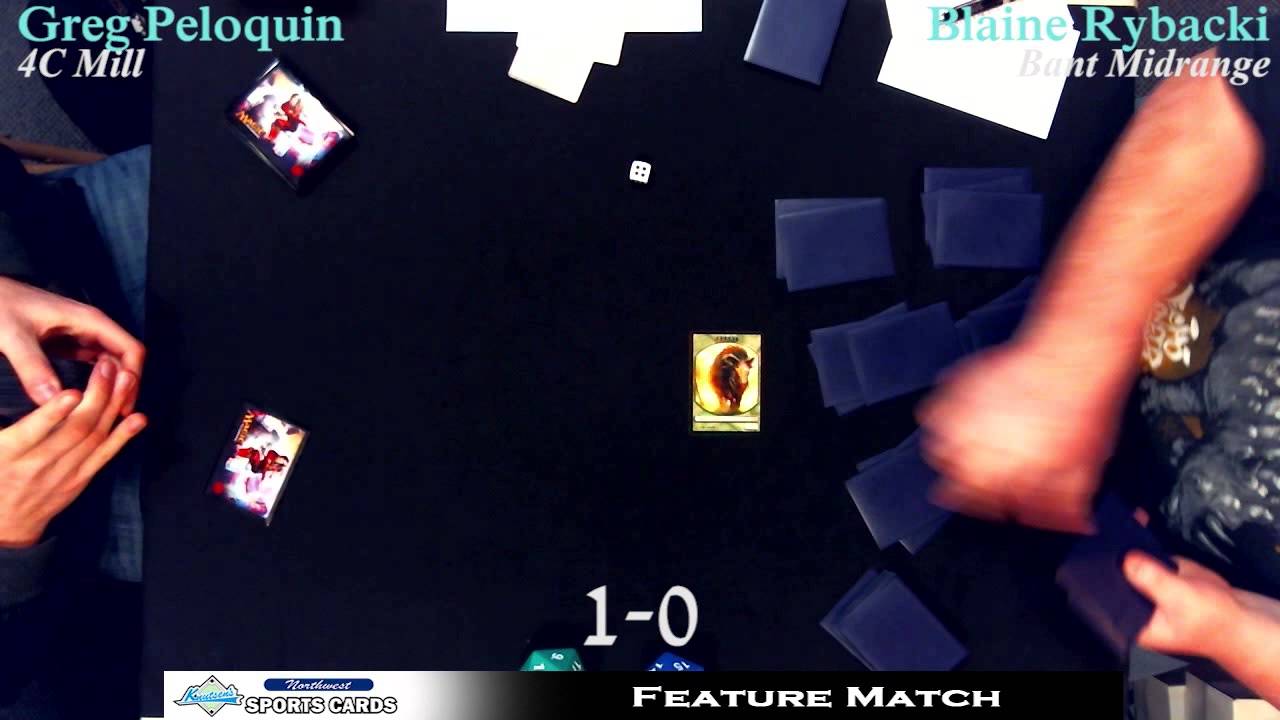 Greg Peloquin vs Blaine Rybacki! Magic: the Gathering Feature Match at NW