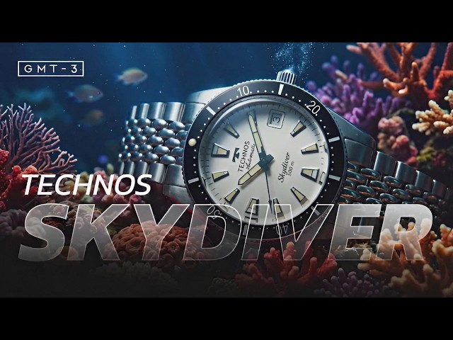 The Wait Is Over! New Technos Skydiver Automatic—The Legendary