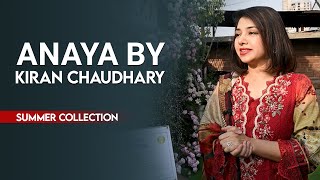 Anaya by Kiran Chaudhary - Summer Collection | Alpha Wave By Sam Ali Dada