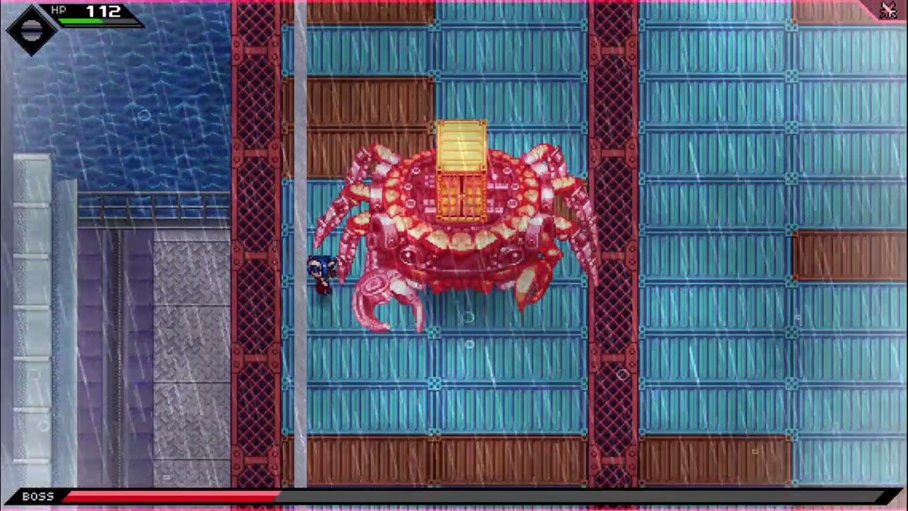 CrossCode First Boss - YouTube