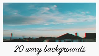 20 relaxing wavy animation backgrounds