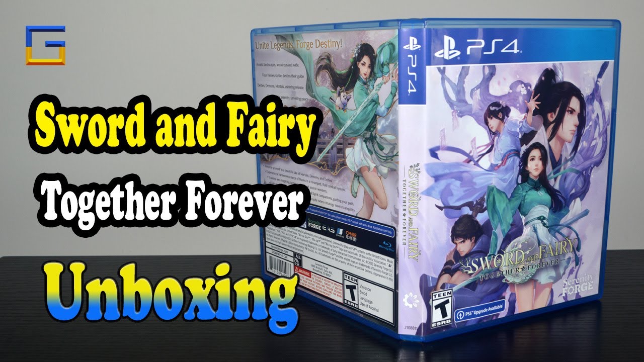 Sword and Fairy Together Forever PS4 Unboxing & Overview - YouTube
