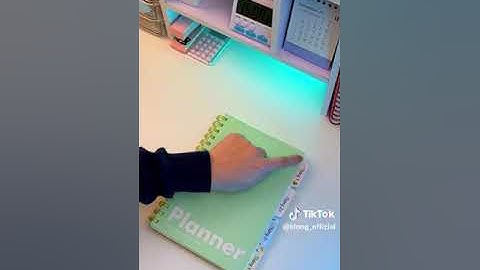 #shorts | Cách sử dụng sổ Planner KLONG