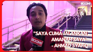 Ahmad Syafiq Akan Menggantikan Hafiz Suip Di Pentas Separuh Akhir Muzik-Muzik 37