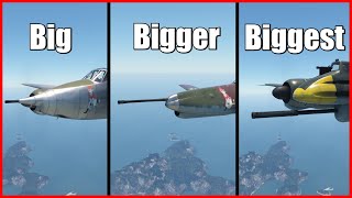 Every Large Cannon Plane In War Thunder