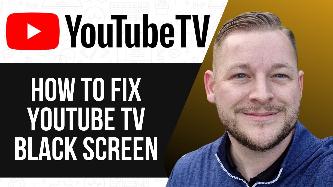HOW TO FIX YOUTUBE TV BLACK SCREEN 2025! FULL GUIDE - YouTube