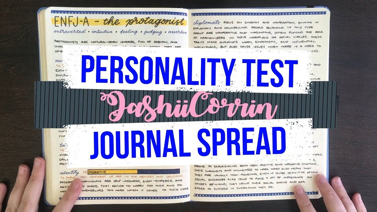 Bullet Journal Collections My Personality Type YouTube