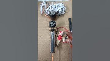 Reverse Electricity Generate Dc Motor| #tech #project #shorts