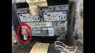 Rural King RK55HC Battery Heads Up