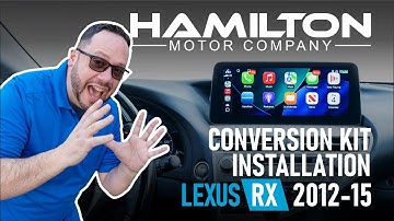 2013-2015 Lexus RX Conversion Kit | CarPlay & Android Auto Installation Guide