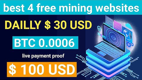 Best 4 Free cloud mining websites !! Free bitcoin mining website 2022 !! Zero investment Sites