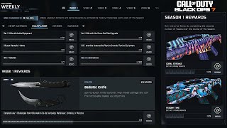 How To Unlock All New Weekly Challenge Rewards In Black Ops 7