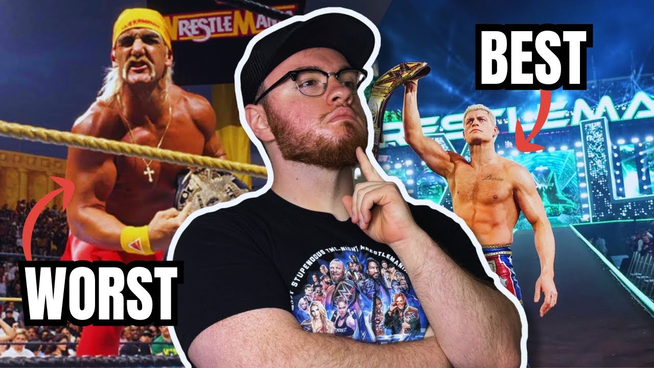 Ranking EVERY WrestleMania Main Event from WORST to BEST