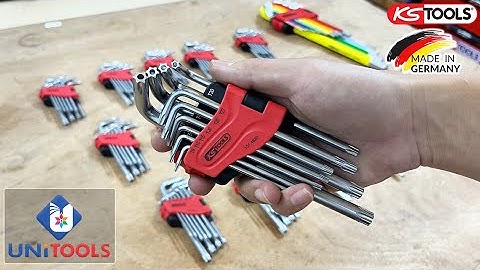 Sự khác biệt của Bộ lục giác hoa thị rỗng giữa T8-T50 với bộ hoa thị đặc ?| KS Tools model 151.4820