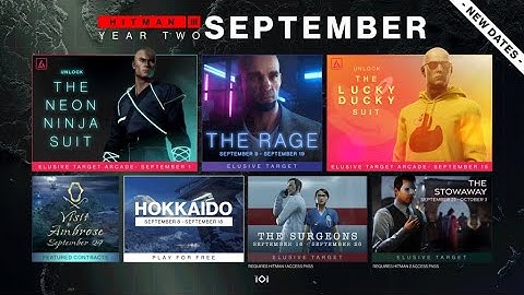 [Hitman 3](SASO)THE BLUSTEROUS - Level 3 (Elusive Target Arcade)