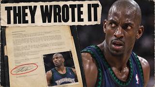 Information The Secret Contract That Cost Kevin Garnett’s Wolves Three First-Round Picks News