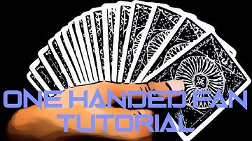 One Handed Fan Tutorial | Cardistry Basics