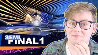 Reaction to Semi Final 1 Running Order - Eurovision 2021
