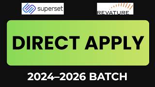 Superset Career Fair 2025 Revature Hiring For 2024, 2025, 2026 Batch