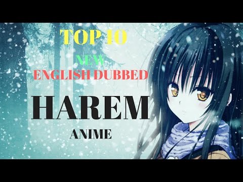 English dubbed harem anime list