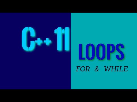 C++  Loops | For Loop | While Loop | Programming Tutorials For Beginners