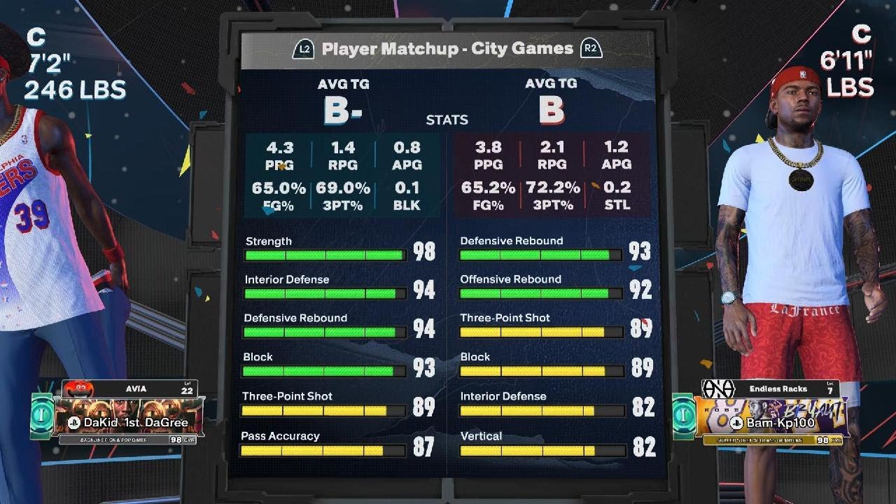 NBA 2K26 Game 2 of 3