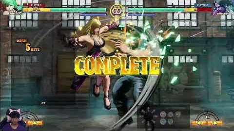 Fatal Fury City of the Wolves - B. Jenet Arcade Mode Gamplay